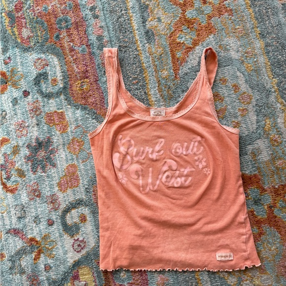 Peach Wrangler x BILLABONG Vintage Tank - girly cutesy - Picture 3 of 8